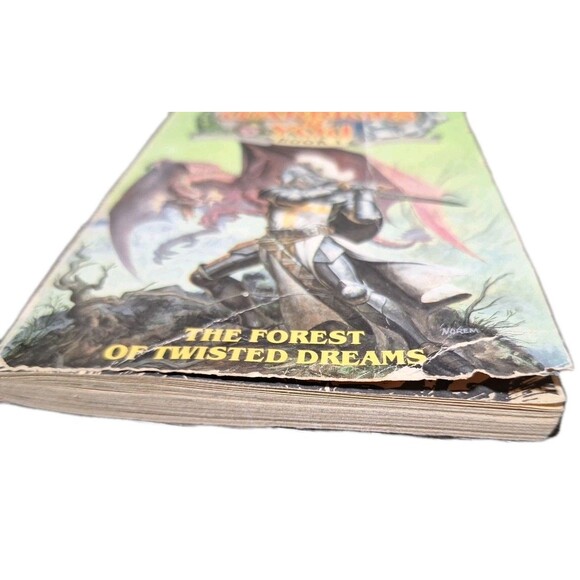 Wizards Warriors & You Book #1 The Forest Of Twisted Dreams RL Stine - Picture 4 of 7